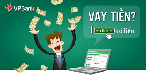 Vay nhanh từ 20 đến 200 triệu tại VP BANK Online 100%