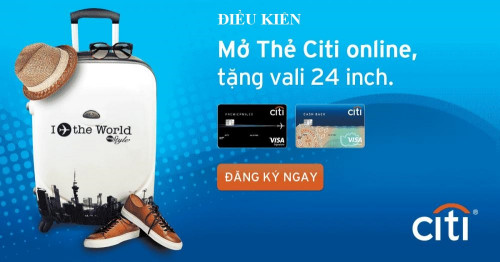 Thẻ tín dụng Citi Bank ! Điều kiện mở thẻ tín dụng Citi Bank