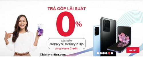 Vay tiền trả góp Home Credit