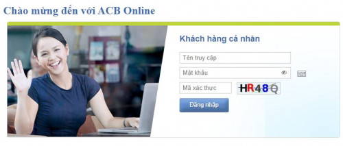 Quên tên đăng nhập , mật khẩu InterBanking ACB Online thì phải làm sao