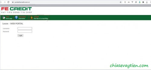 PORTAL.FECREDIT.COM.VN : Cách sử dụng  Portal Fe Credit hiệu quả nhất