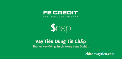 Fe Credit $nap là gì ? Hướng dẫn VAY TIỀN, MỞ THẺ ONLINE Fe $nap (FE Credit)