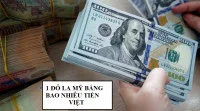 1 Đô La Mỹ (USD) bằng bao nhiêu tiền Việt (VND) mới nhất ngày 08/06/2025