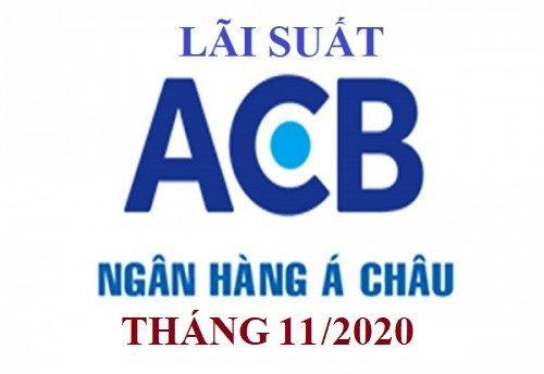 Lãi suất ACB mới nhất tháng 11/2025