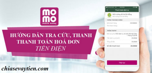 Cách tra cứu, thanh toán hoá đơn tiền điện qua MOMO mới nhất 2025