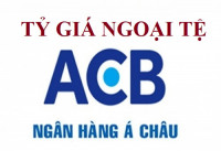 Tỷ giá ngoại tệ Ngân hàng ACB