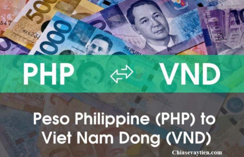 PHP to VND, 1000 Peso Philippines bằng bao tiền Việt mới nhất ngày 21/02/2025