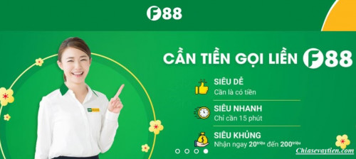 Vay tiền F88 lãi suất bao nhiêu mới nhất 2025