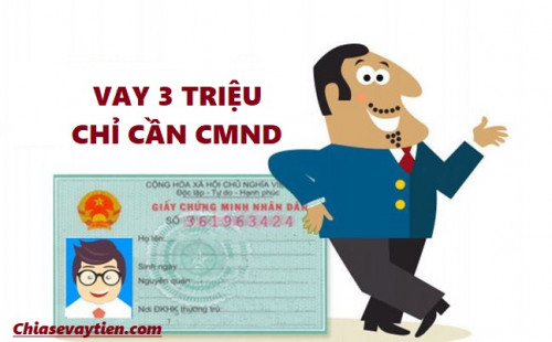 [Tổng hợp] App vay 3 triệu chỉ cần CMND Online mới nhất 2025