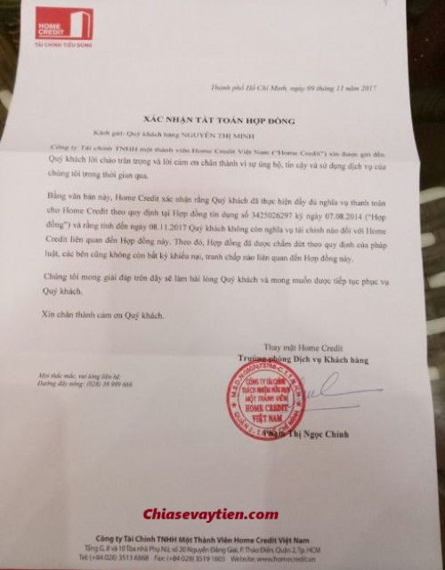 TOP 2+ Cách thanh lý hợp đồng Home Credit nhanh nhất 2025