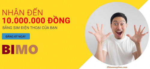 Bimo là gì ? Vay 5 triệu Bimo chỉ cần CMND, Có tiền sau 15 phút năm 2025