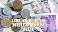 100 Yên Nhật Bằng Bao Nhiêu Tiền Việt Nam, 100 Yên To VND Ngày 23/02/2025