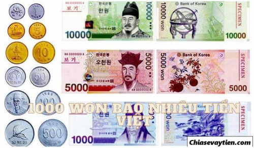 1000 Won Bằng Bao Nhiêu Tiền Việt Nam, 1000 Won to VND Ngày 20/02/2025