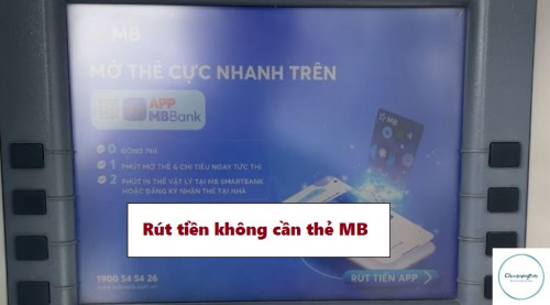 TOP 3 cách rút tiền không cần thẻ ATM MB Bank mới nhất 2025