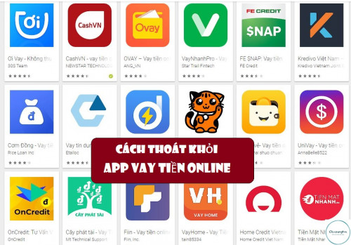 Hướng dẫn cách thoát khỏi app vay tiền tín dụng đen mới nhất 2025