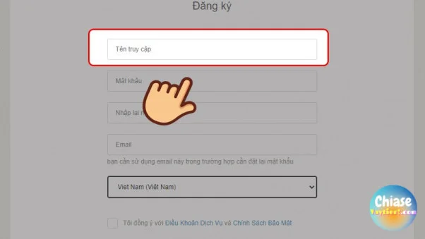 Hướng dẫn đăng ký tài khoản Garena trên web 1