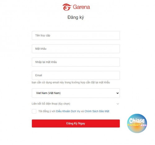 Hướng dẫn cách tạo tài khoản Garena.vn không cần số điện thoại và Email 2025