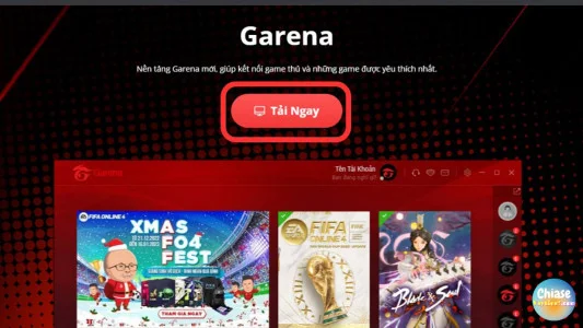 Cách đổi tên đăng nhập Garena trên máy tính 01