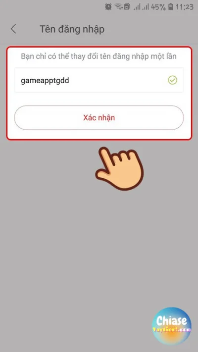 Đăng ký tài khoản trên App Garena 13