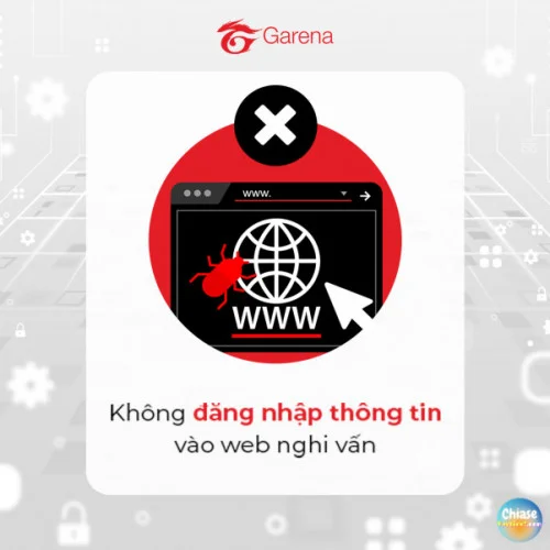 Hướng dẫn bảo mật tài khoản Garena