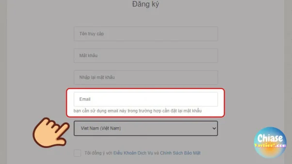 Hướng dẫn đăng ký tài khoản Garena trên web