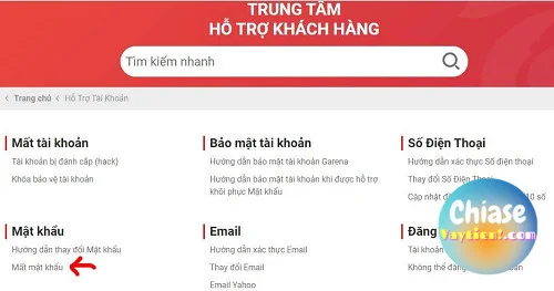 Cách lấy tài khoản Garena