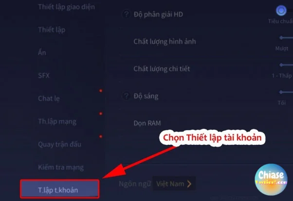 Cách để đăng xuất tài khoản Garena b2