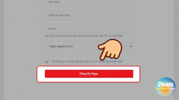 Cách đăng ký tạo tài khoản Garena trên web 7