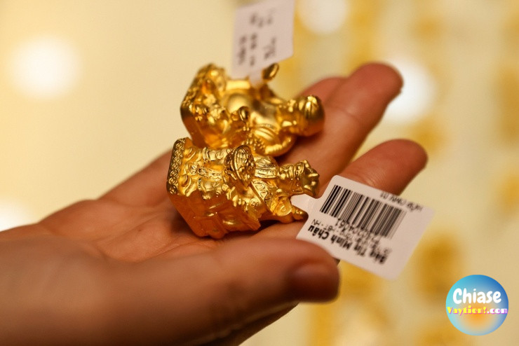 Giá vàng chốt tuần tăng. Ảnh: Phạm Hải