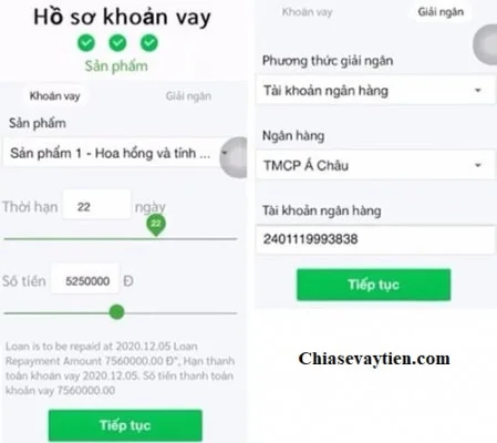 Đăng ký vay tiền Online Tiền Ơi