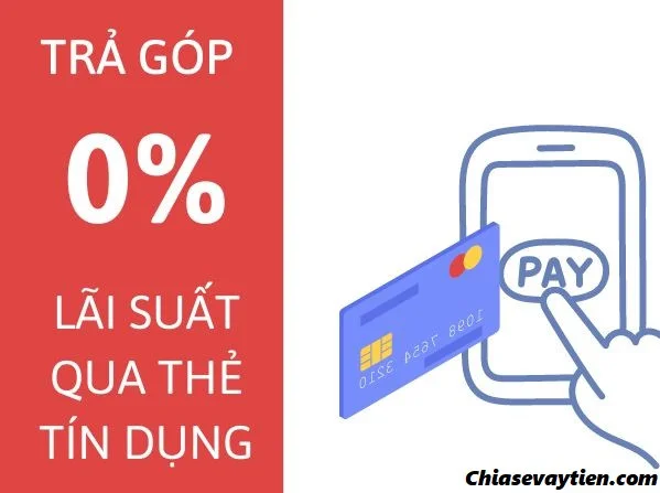 Trả góp 0% qua thẻ tín dụng là gì