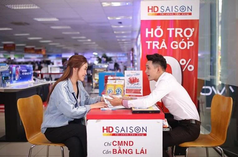 Thủ tục vay tiền trả góp HD Saison