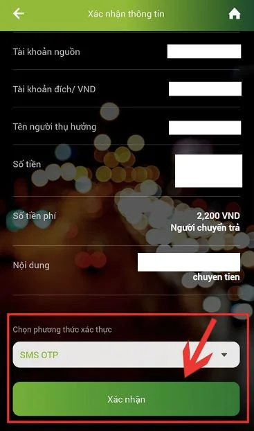 Chuyển tiền Vietcombank