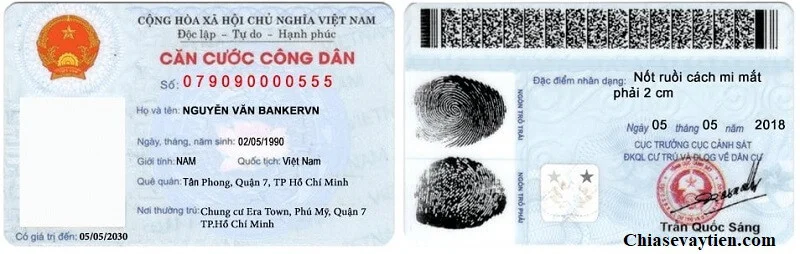 Thông tin về thẻ Căn cước công dân