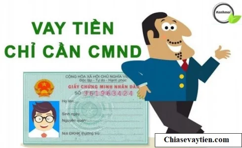 Vay tiền Online chỉ cần CMND