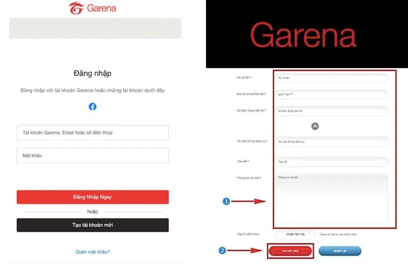 Xóa tài khoản Garena vĩnh viễn