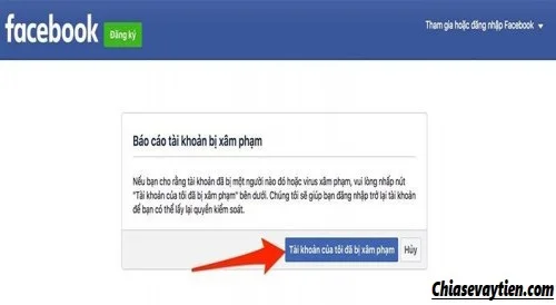 Lấy lại tài khoản Facebook khi bị hack 