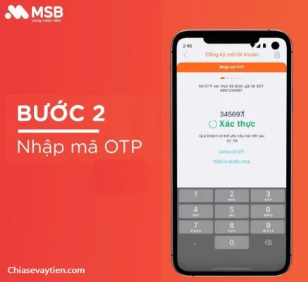 Mở tài khoản MSB Online - Nhanh chóng - Đơn giản