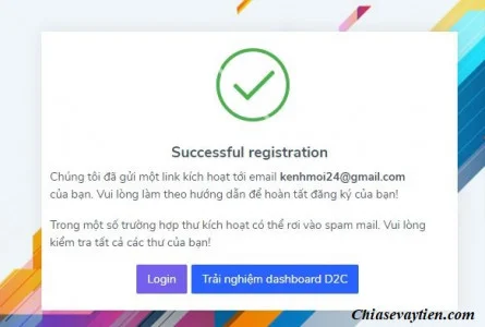 Hoàn thành đăng ký Accesstrade