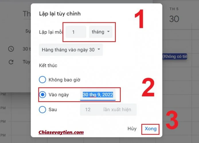 Nhắc đóng tiền trả góp MCredit