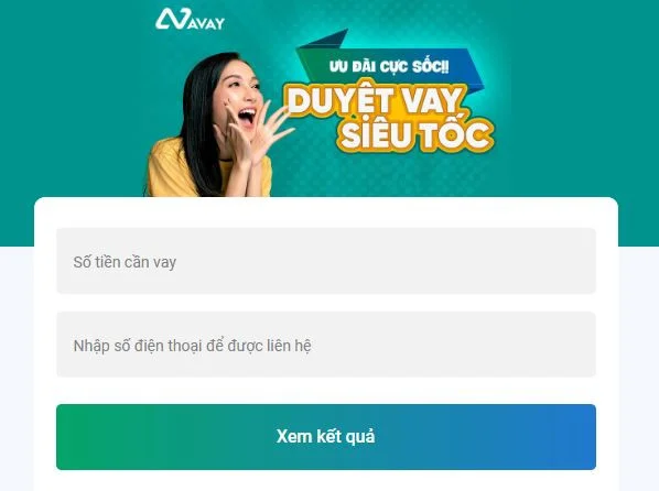 Vay tiền bằng SIM Viettel qua AVAY