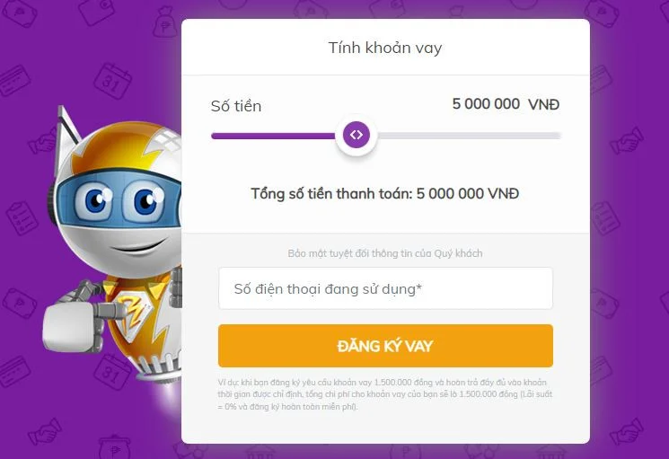 Vay tiền Robocash