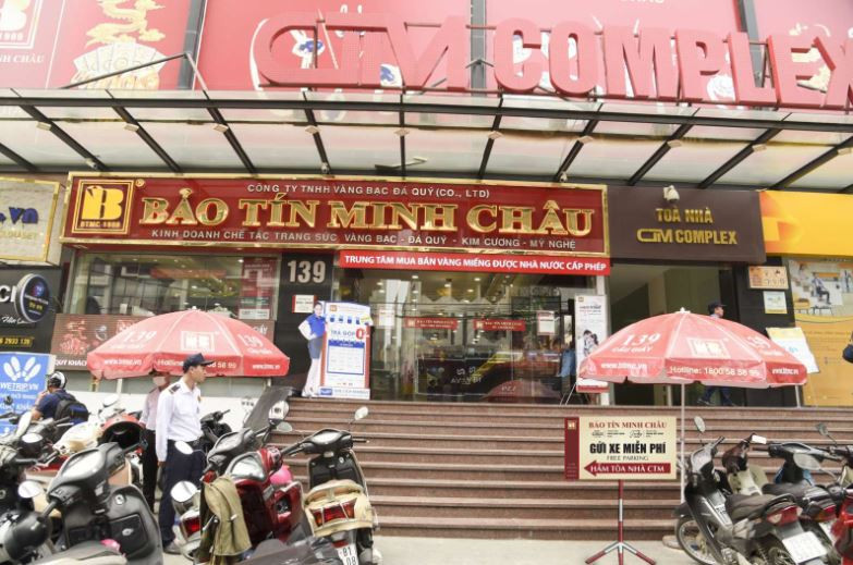 Cửa hàng vàng bạc đá quý -  Bảo Tín Minh Châu