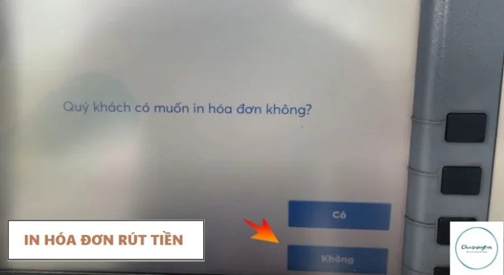 In hóa đơn rút tiền MB