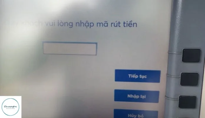 Nhập mã xác nhận từ app MB