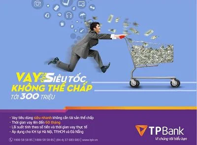 Lãi suất vay tiền ngân hàng TP Bank