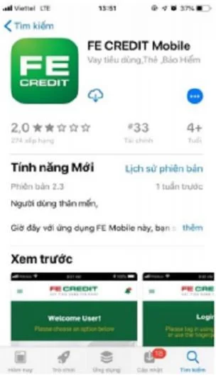 Tải app FE Credit Mobile