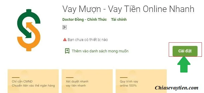 Tải ứng dụng Vay Mượn - Vaymuon.vn