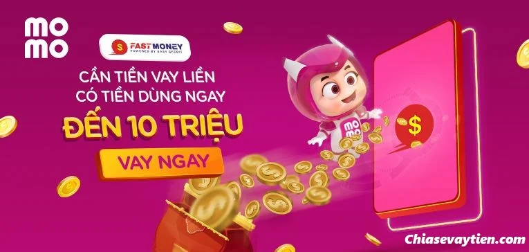 Vay tiền trên MOMO