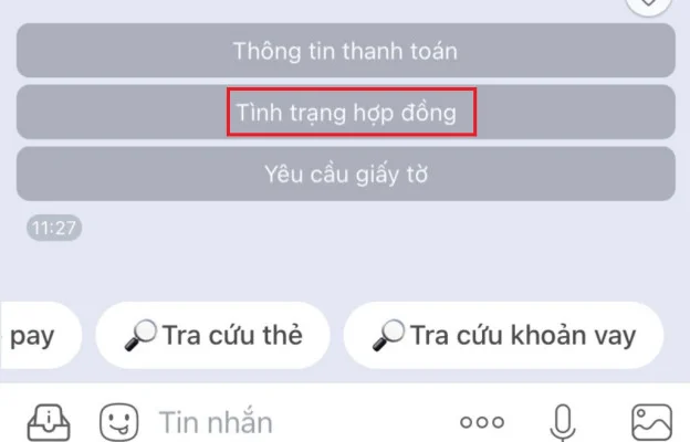 Tình trạng hợp đồng FE